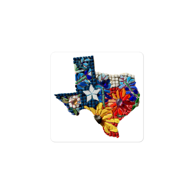 Texas Mosaic Sticker