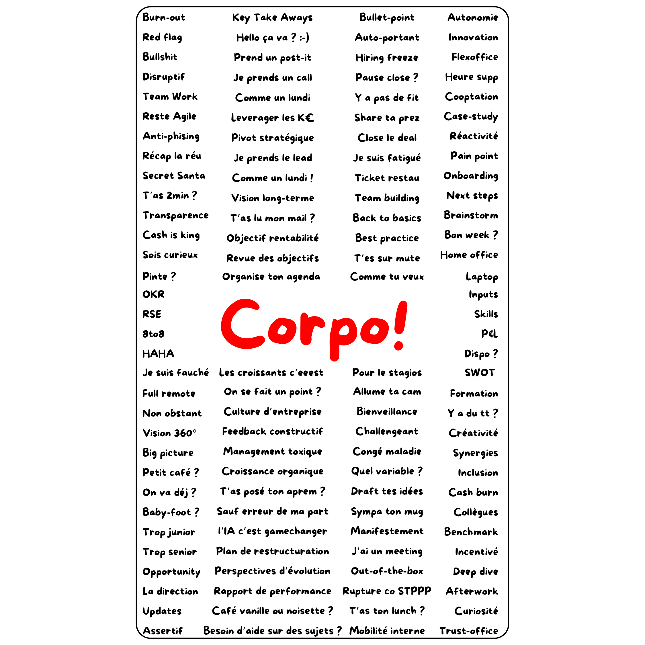 Corpo! - Le jeu officiel