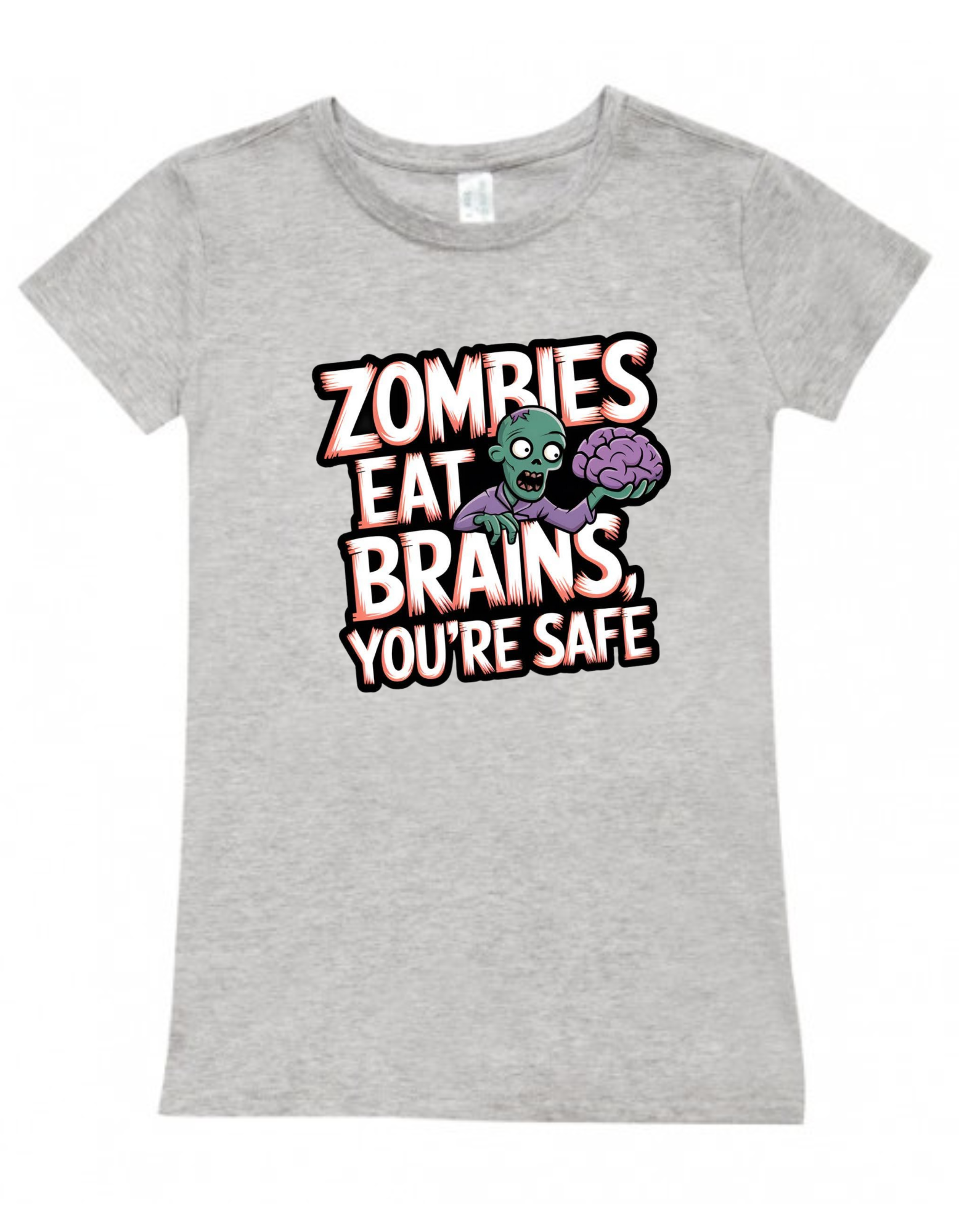 Sassy Zombies Eat Brains T-shirt