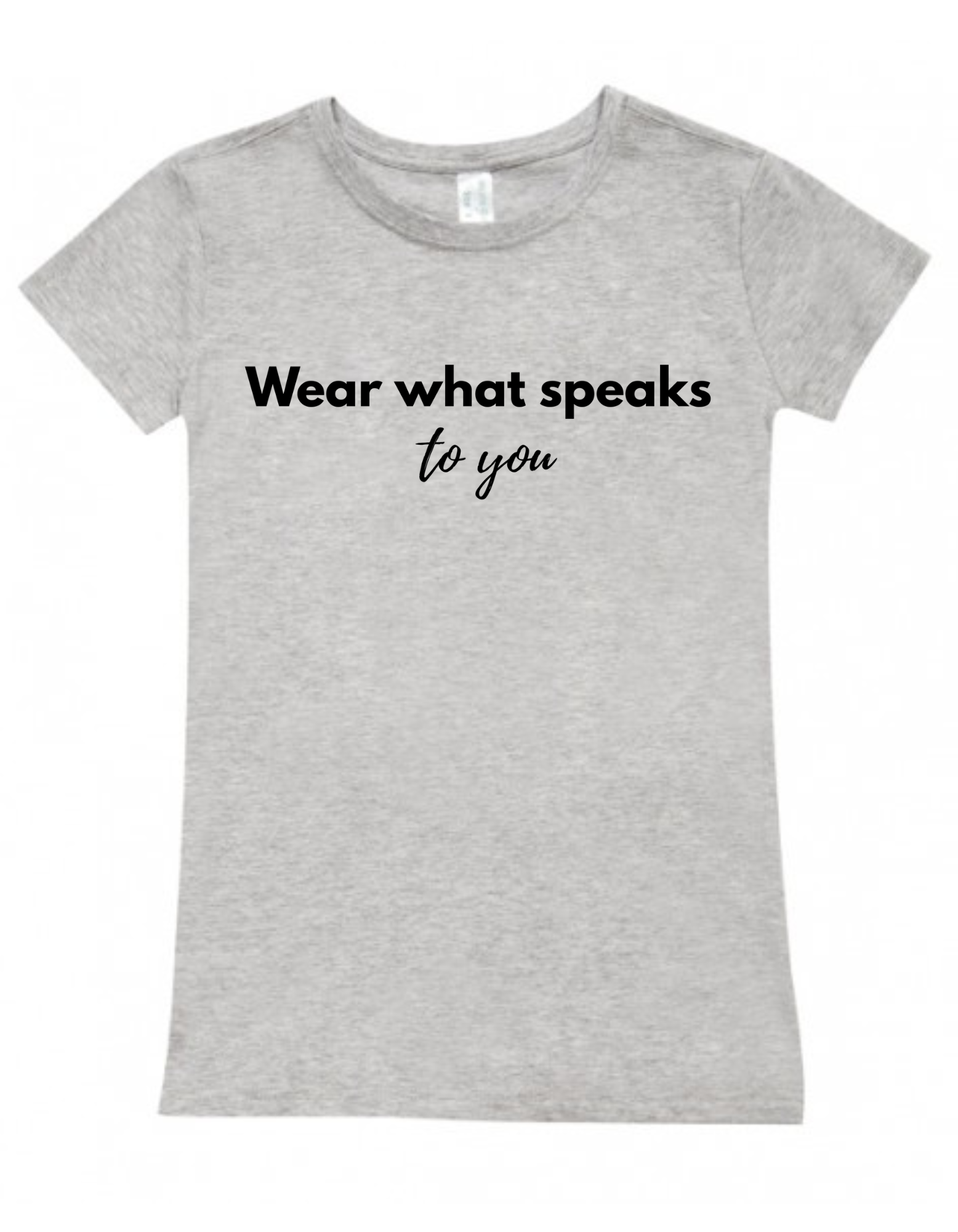 Wear what speaks to you