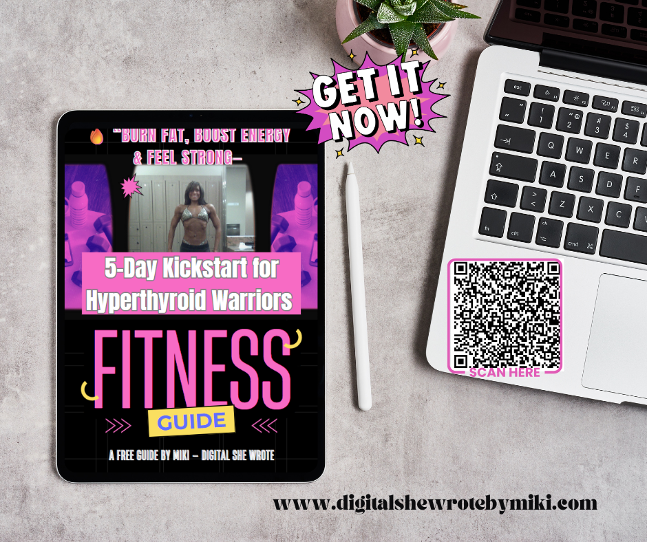 Get my 5-Day Kickstart for Hyperthyroid Warriors: 