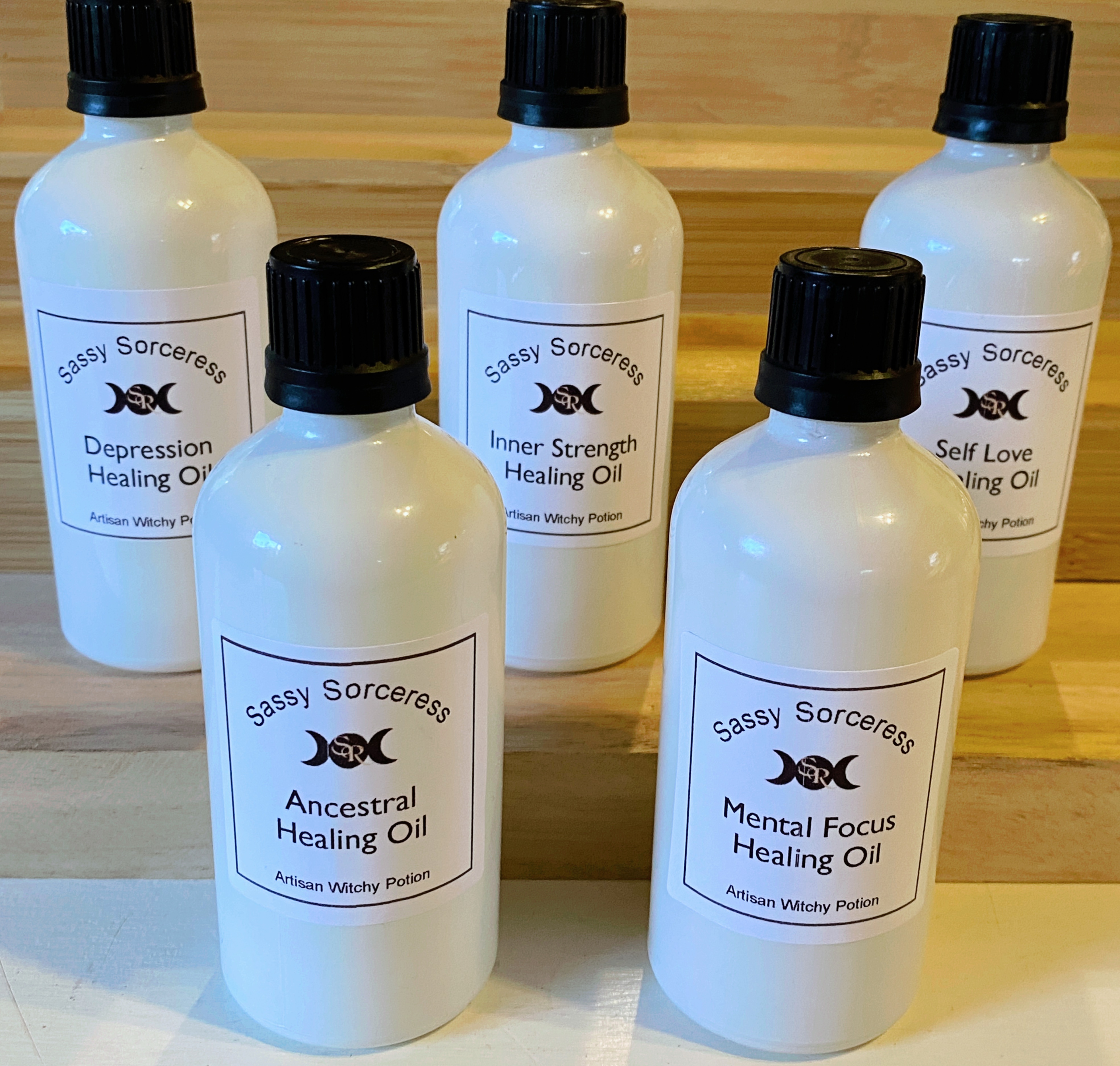 Wholesale Therapist Sample Bottles - 100ml Oil 