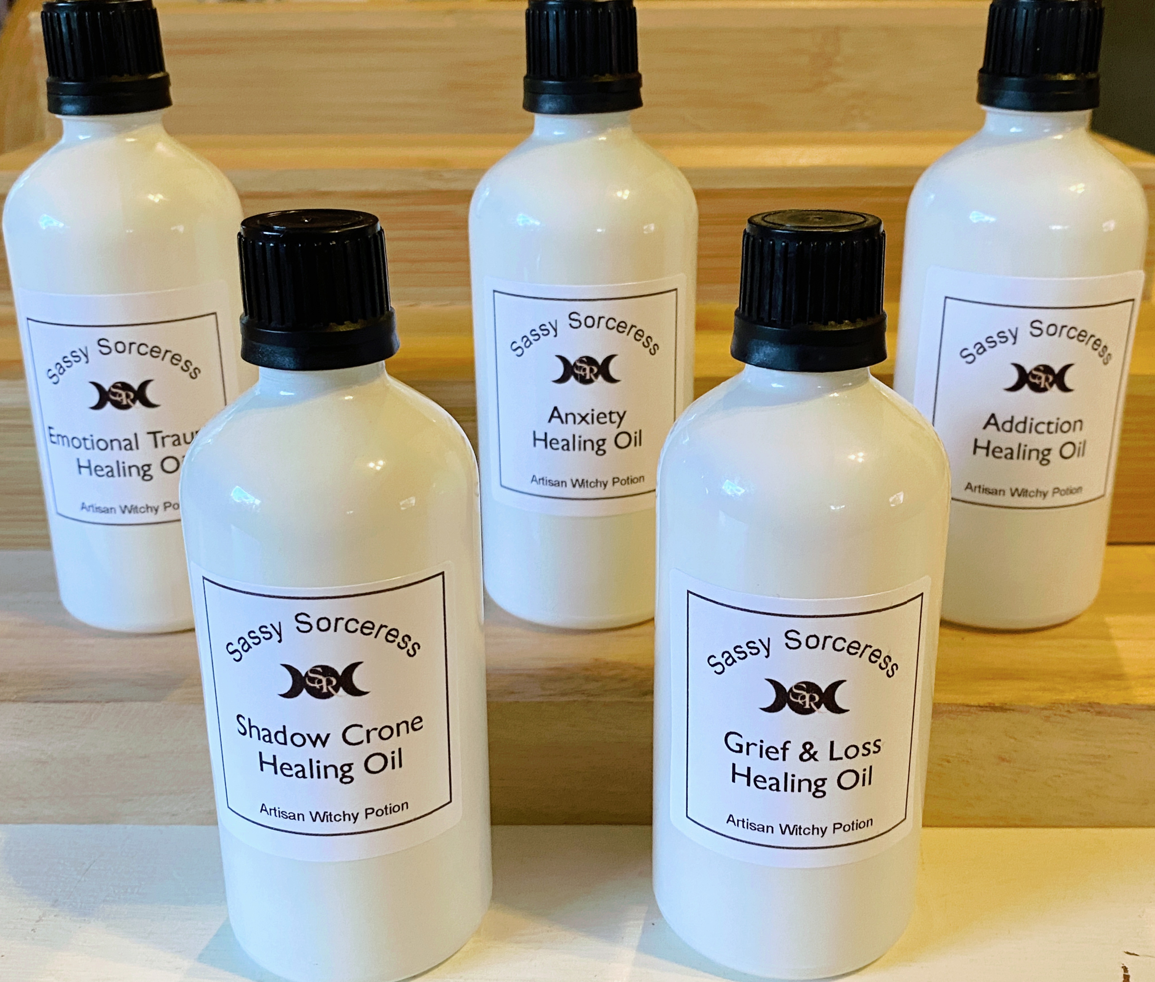Wholesale Therapist Sample Bottles - 100ml Oil 