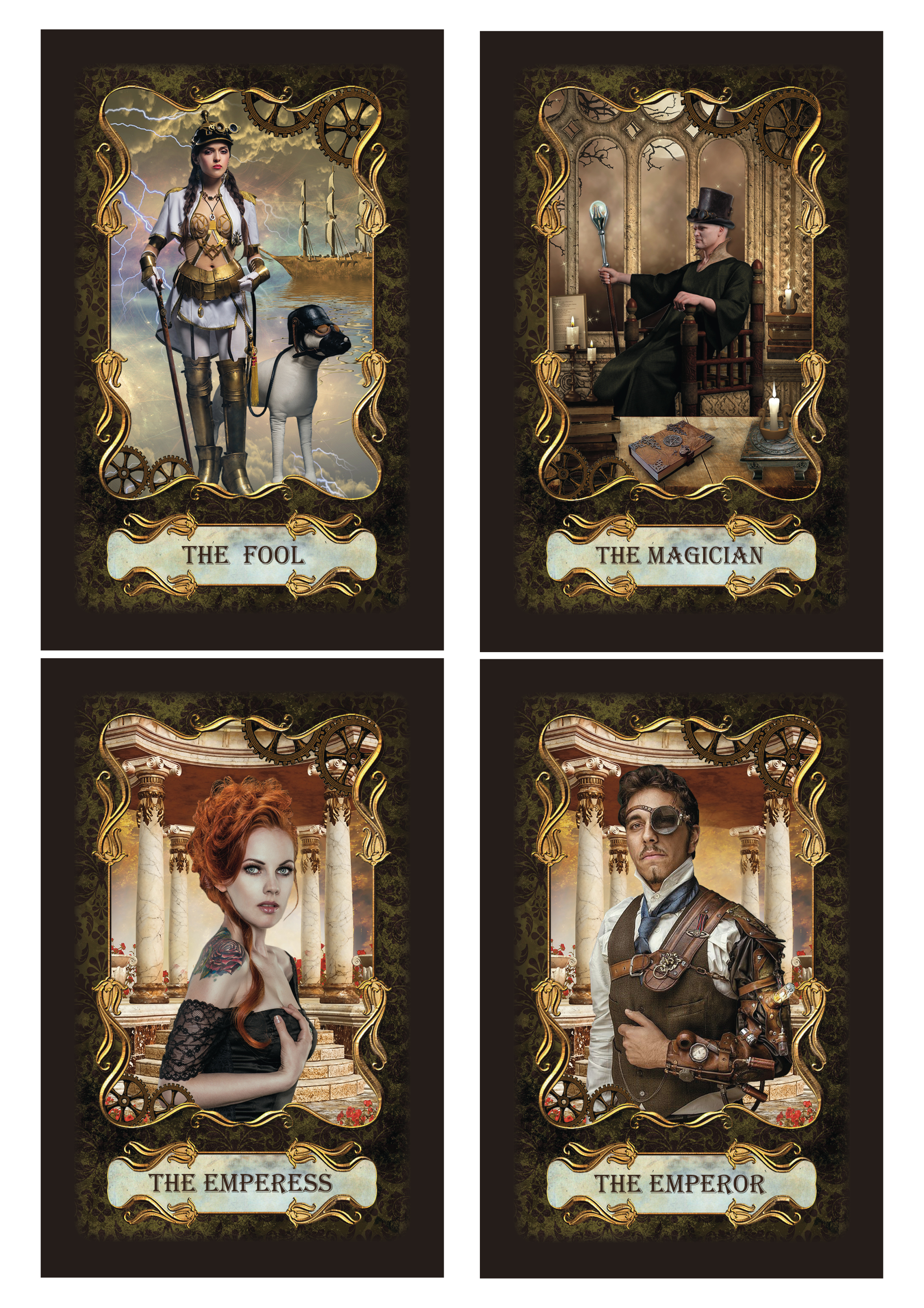 Steampunk Tarot Deck