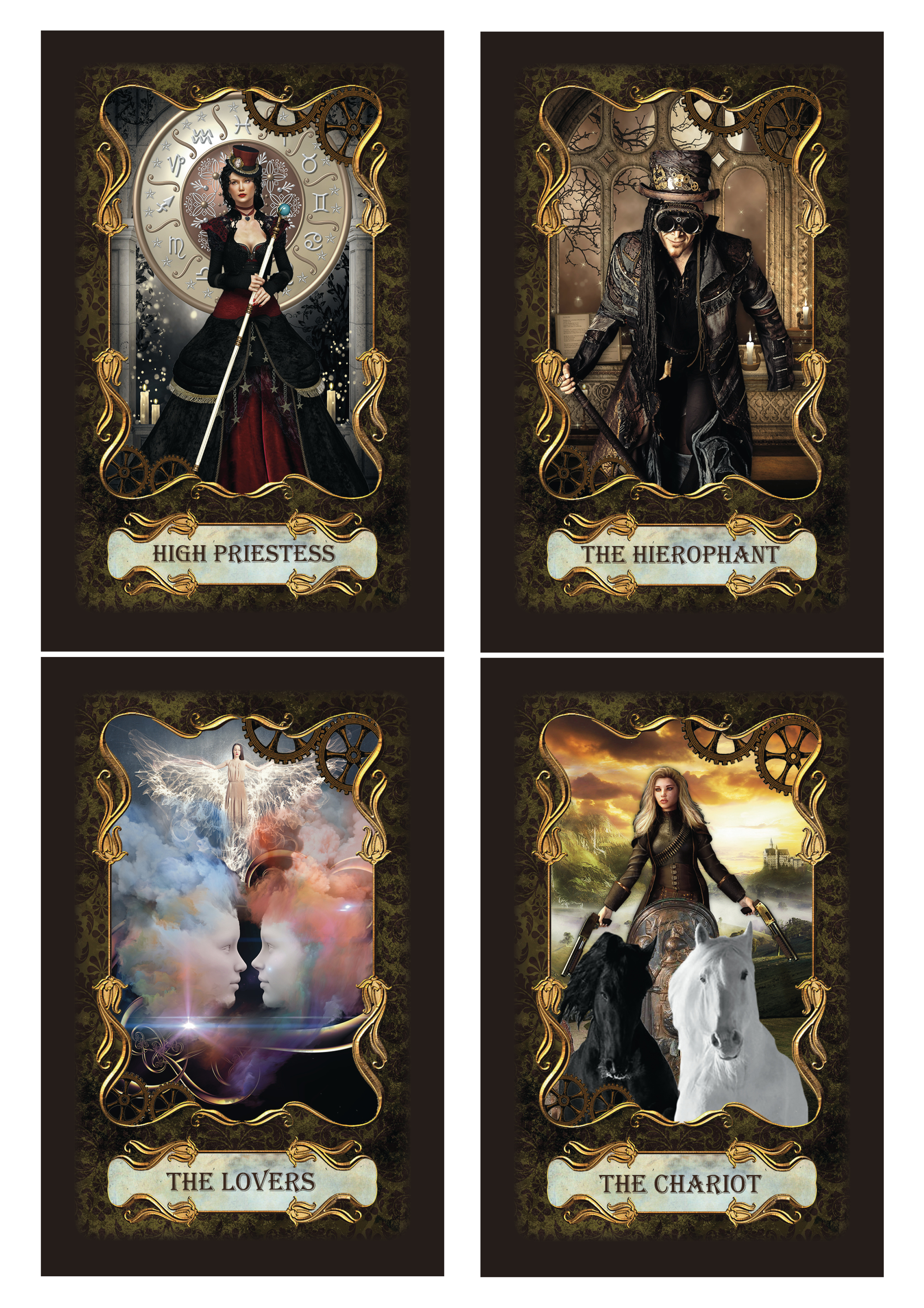Steampunk Tarot Deck
