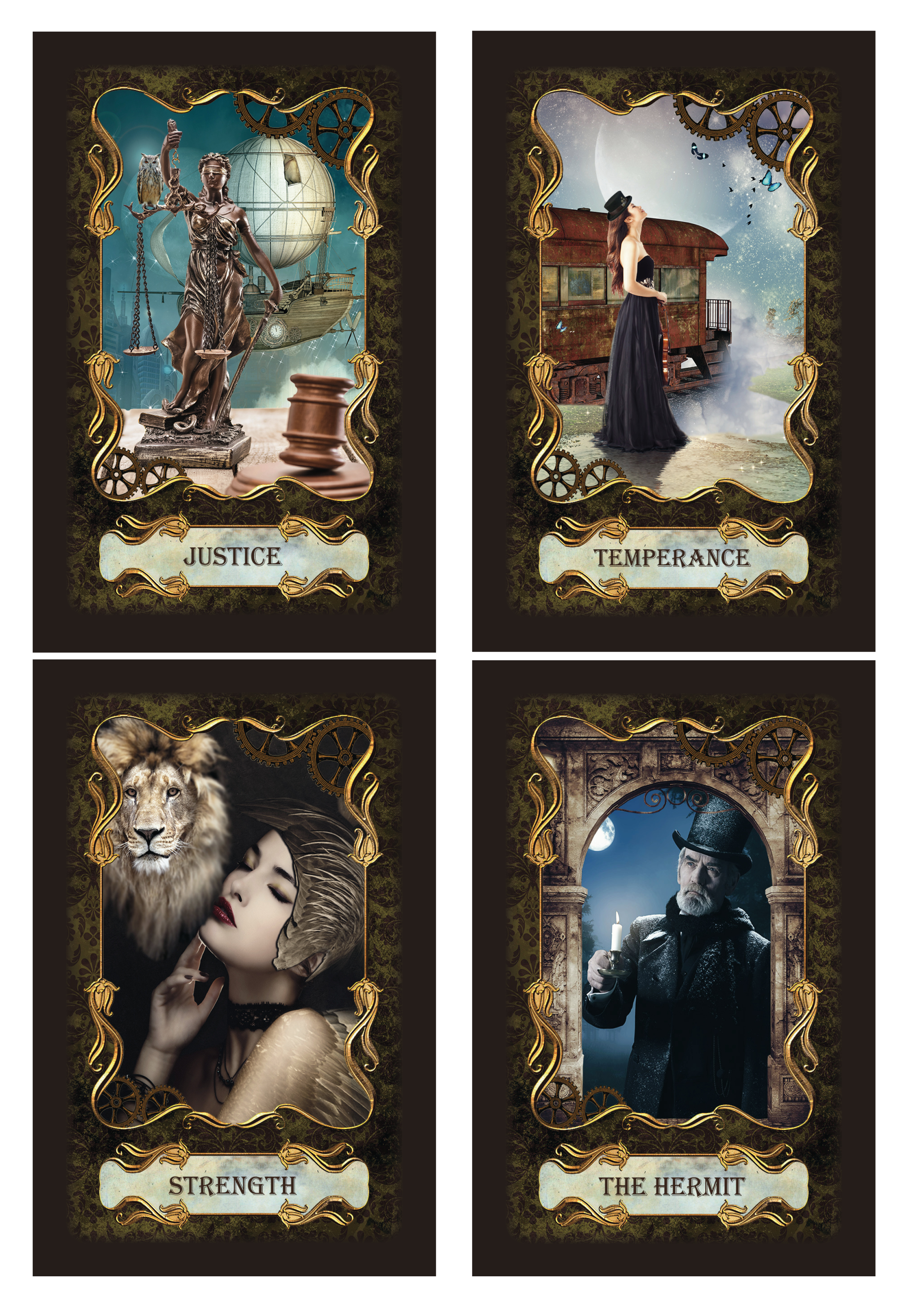 Steampunk Tarot Deck