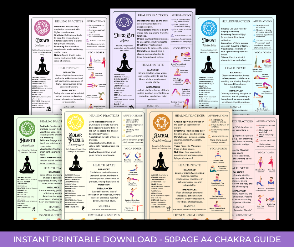 CHAKRA Guide & Workbook Digital Download