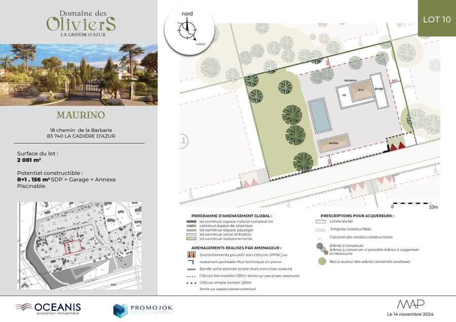 10. Maurino la cadiere d'Azur 83740