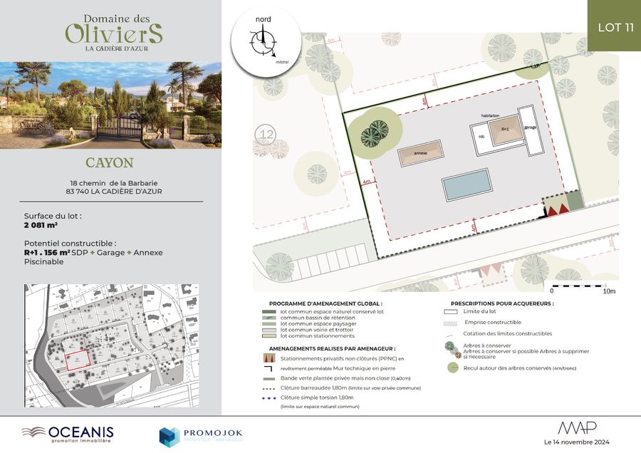 11. Cayon la cadiere d'Azur 83740