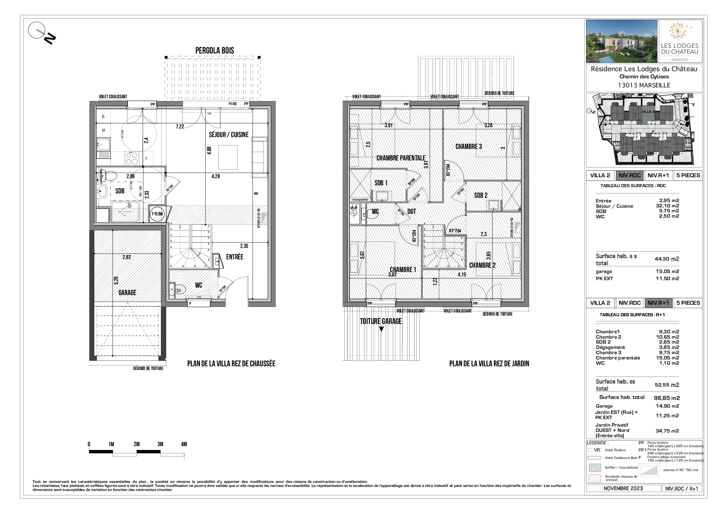 Lot 2. Lodges du Château Marseille 13ème