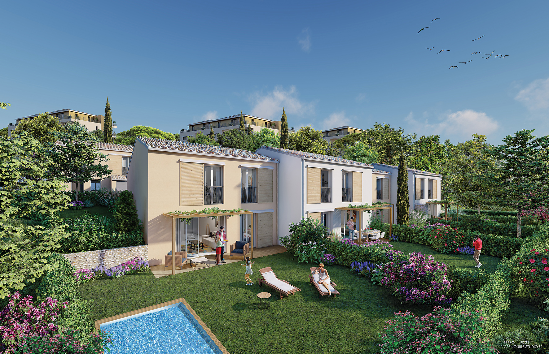 Lot 7. Lodges du Château Marseille 13ème