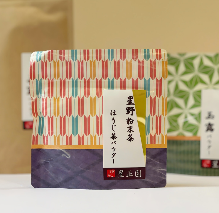 Bột trà xanh rang Hoshino Powdered Tea 35g (星野粉末茶　ほうじ茶パウダー35g)