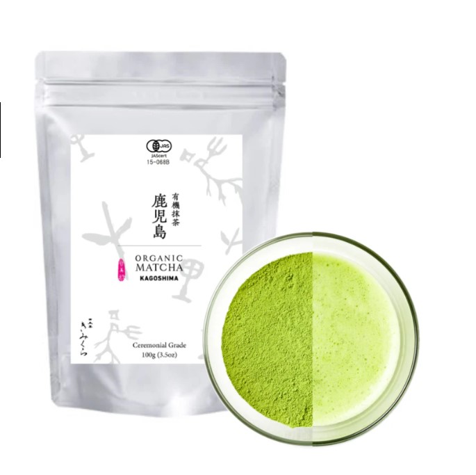 Matcha Green Tea Kagoshima 鹿児島 [Organic Ceremonial] túi 100g