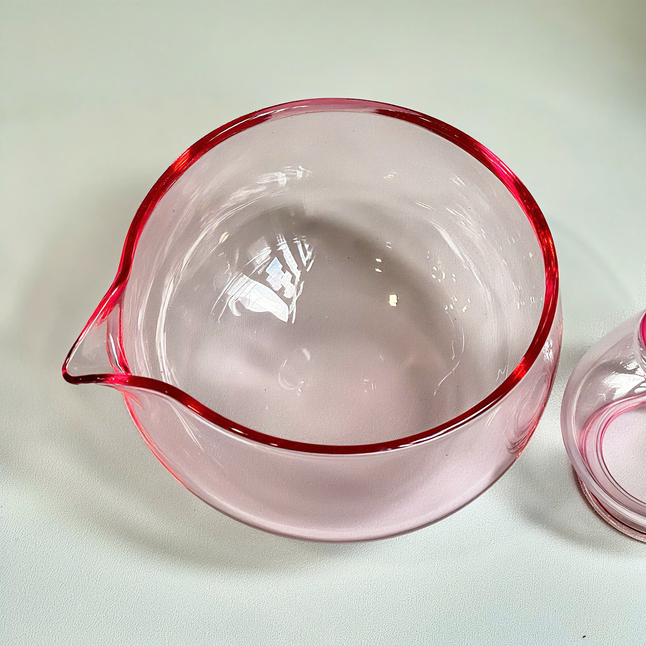 Combo chawan và đế hồng tím trơn