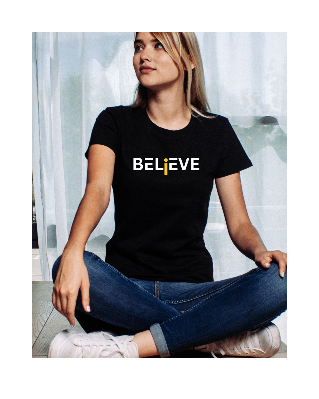 Black Color | Unisex Premium Quality Cotton Regular fit half sleeve printed Round neck T-Shirt | Medium Size