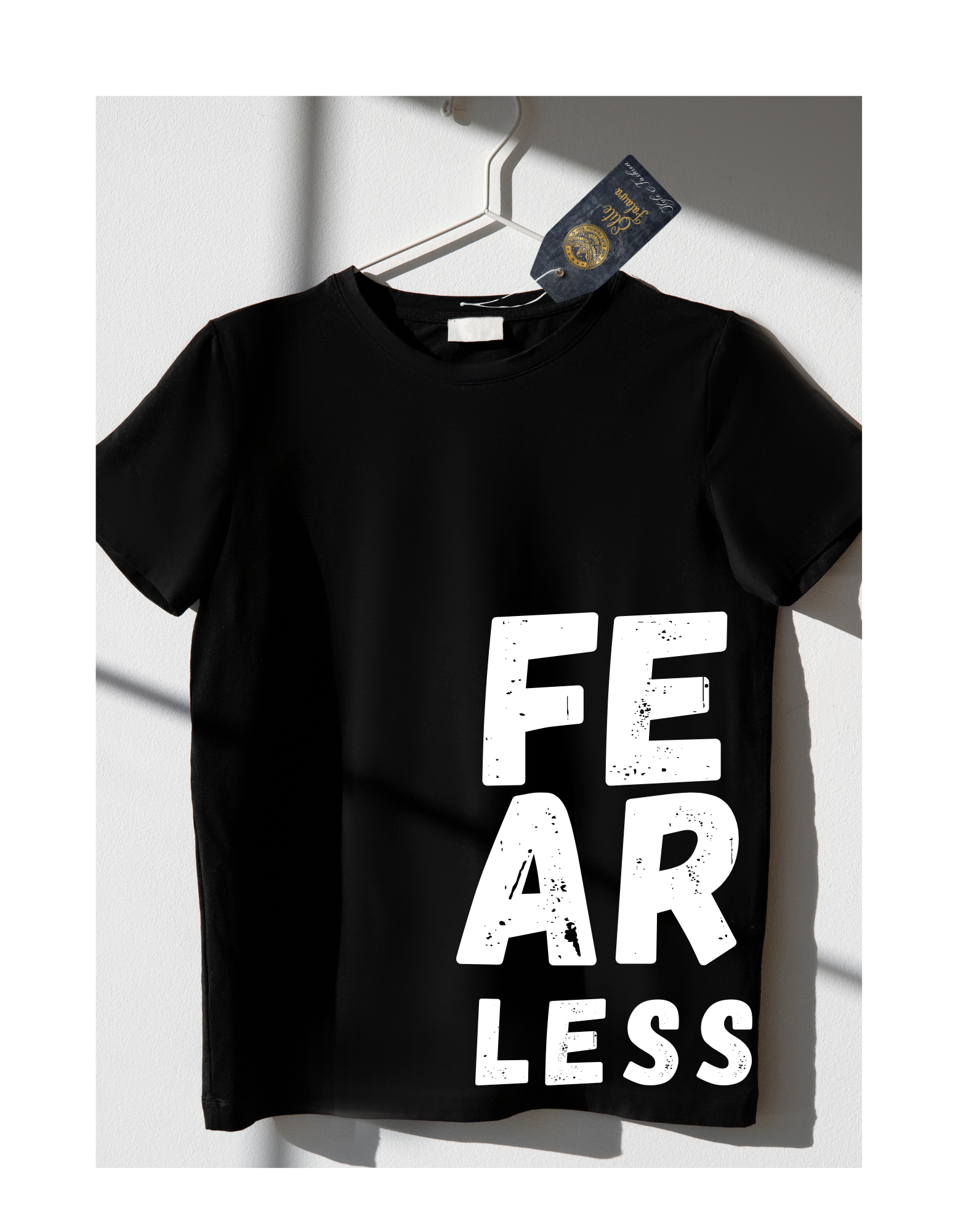 Black color | Premium Quality Cotton Regular fit half sleeve printed Round neck T-Shirt | Small Size