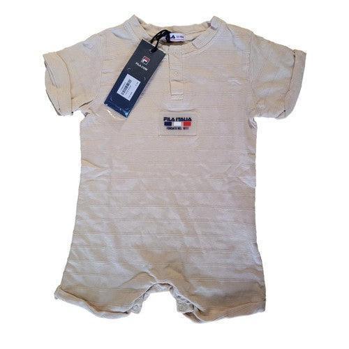 Fila Baby Boy and Girl Romper with Stylish Design and Soft Cotton Comfort
