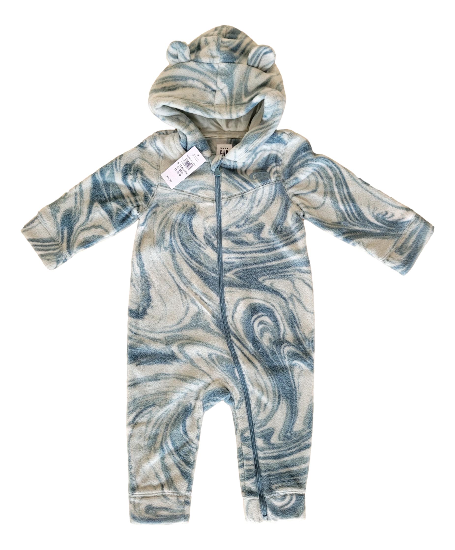 Unisex Baby Onesie Infant Jumpsuit Fleece Pram Suit By Gap