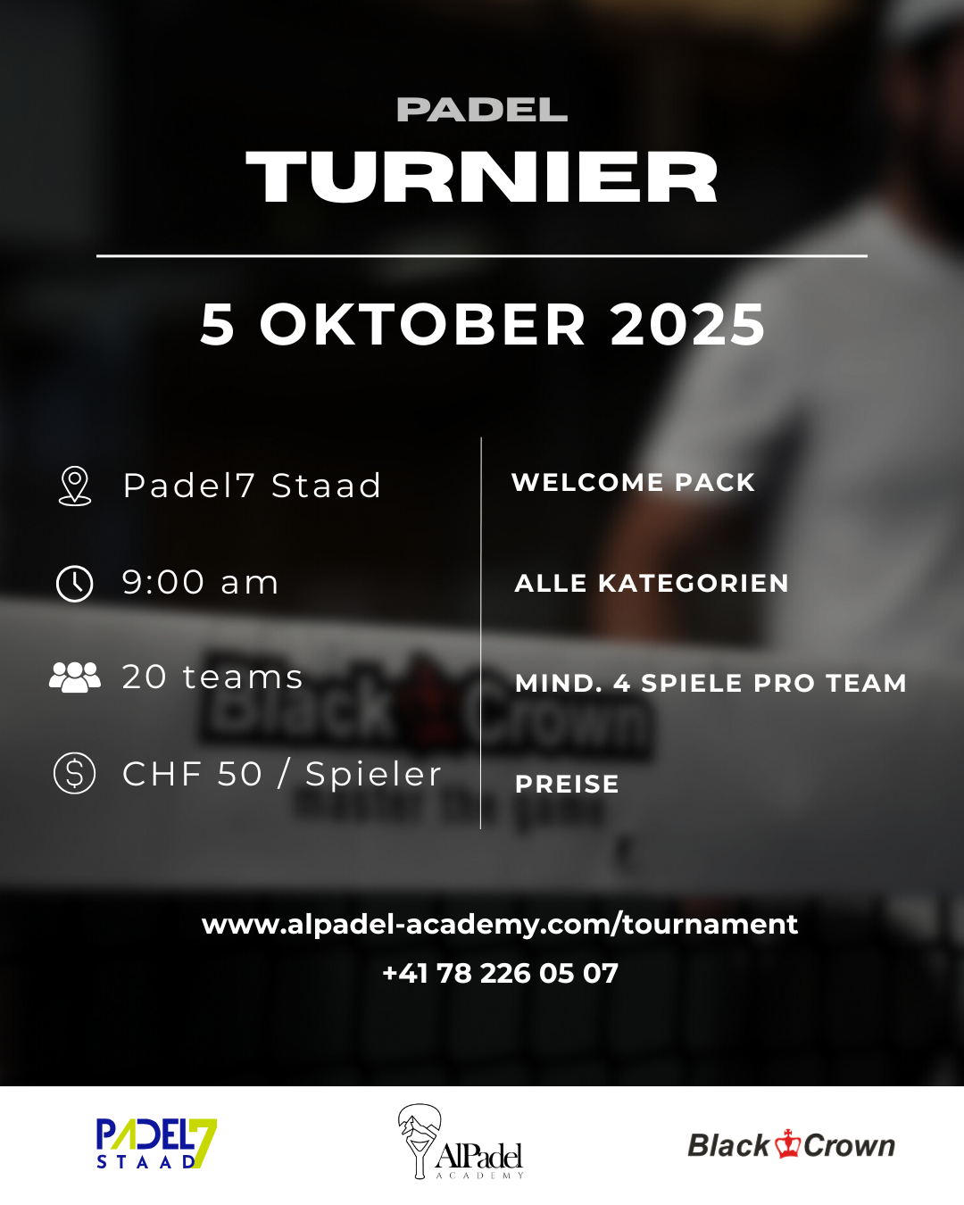 AlPadel x Padel7 Staad