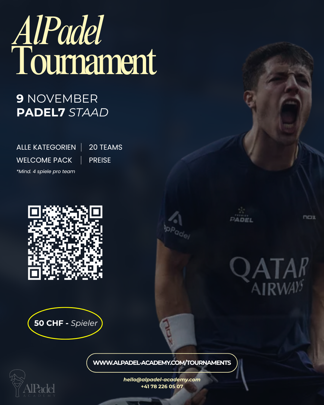 AlPadel x Padel7 Staad