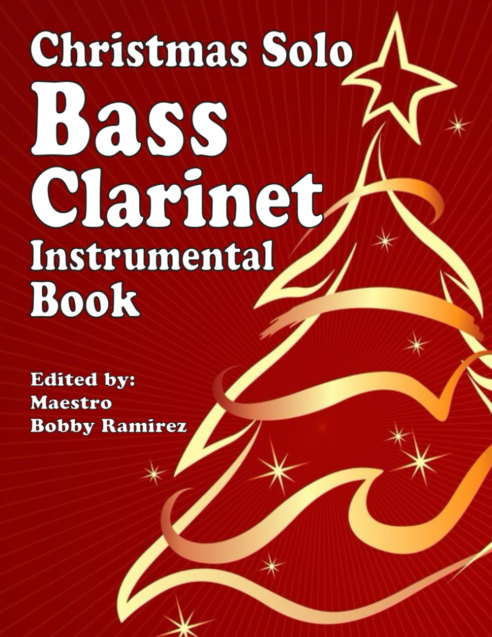 Christmas Solo Bass Clarinet Instrumental Book