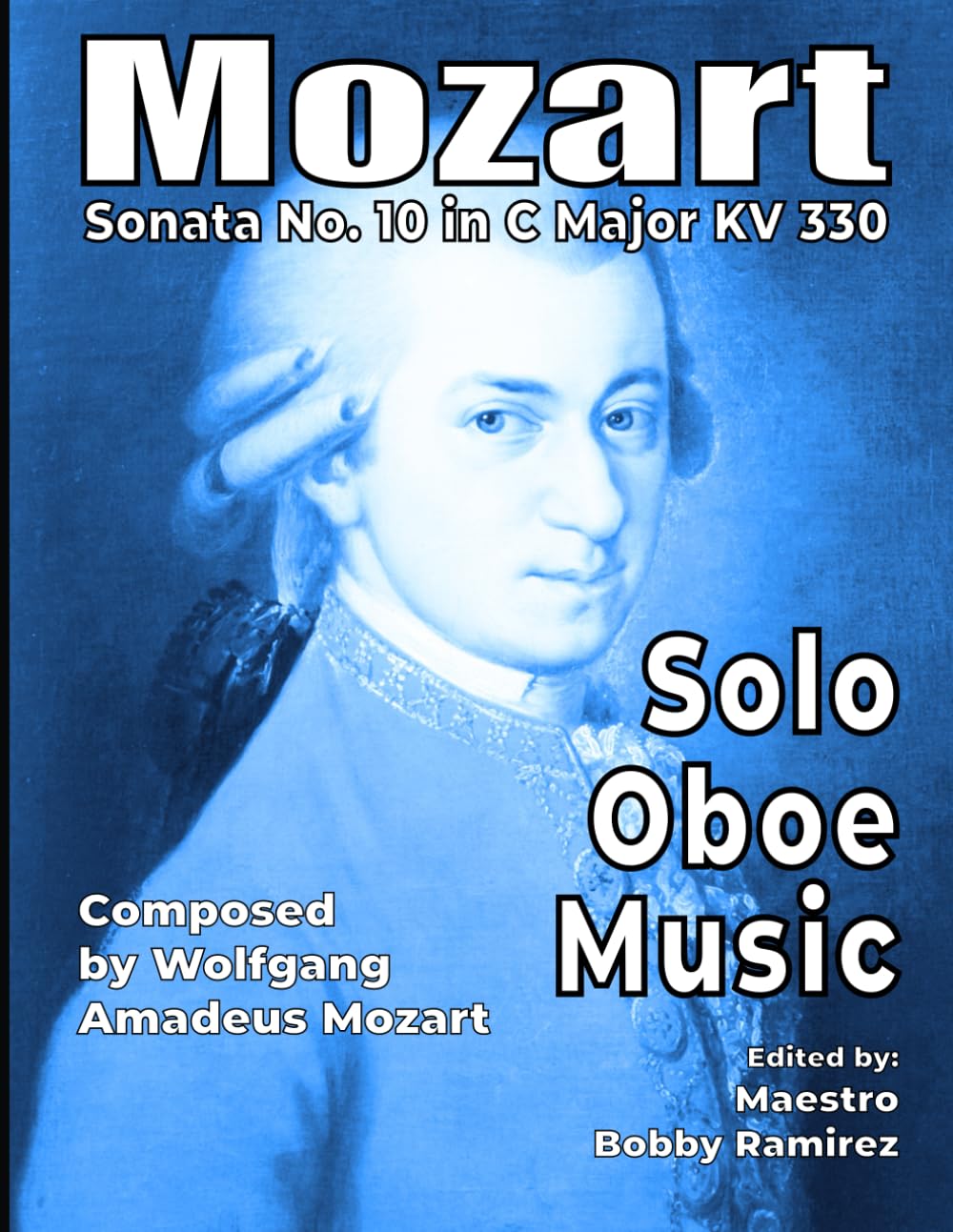Mozart Sonata No. 10 in C Major KV 330 Solo Oboe Music