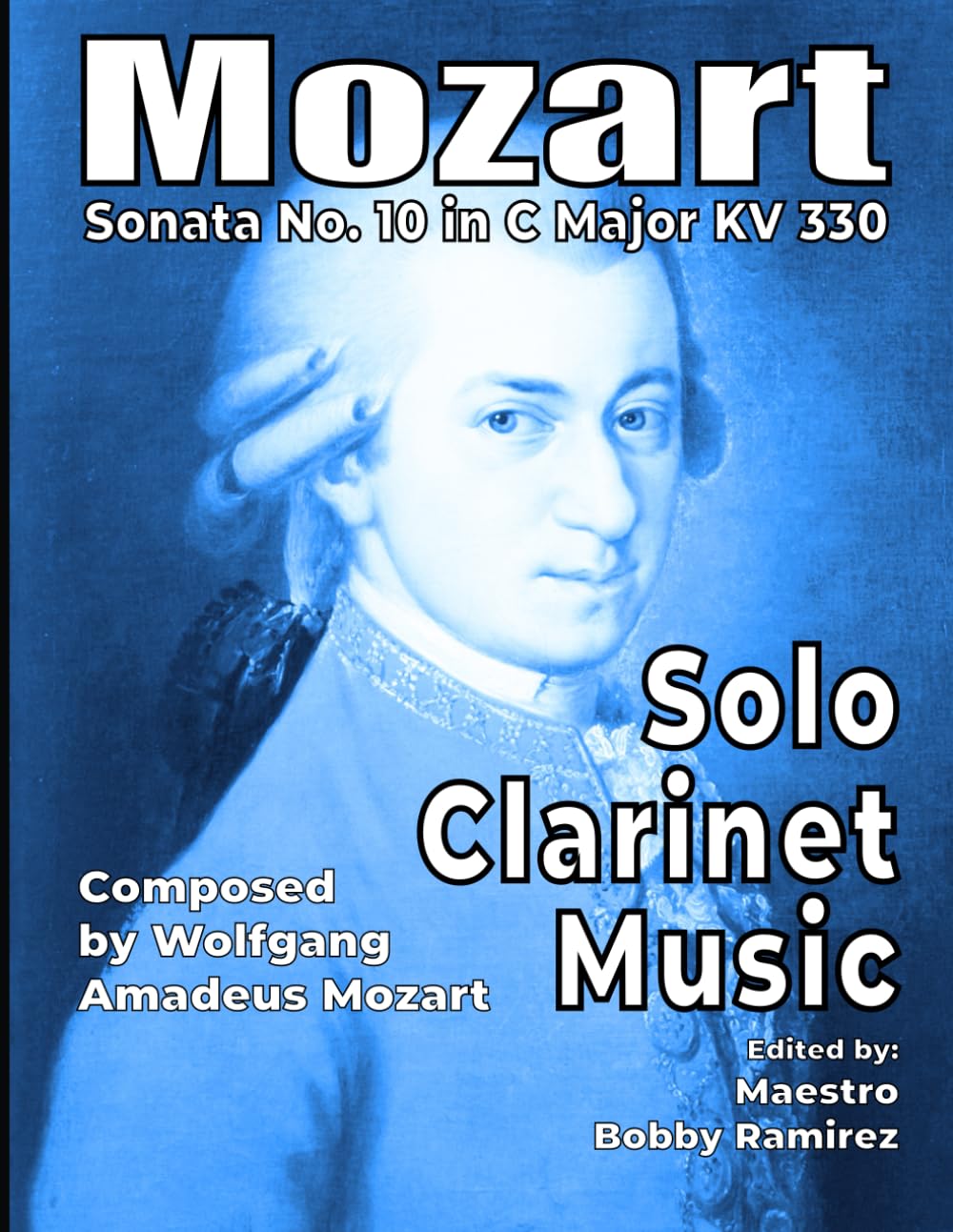 Mozart Sonata No. 10 in C Major KV 330 Solo Clarinet Music