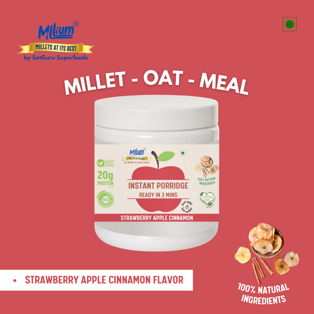 Millet-Oat-Meal (Apple Instant Porridge)