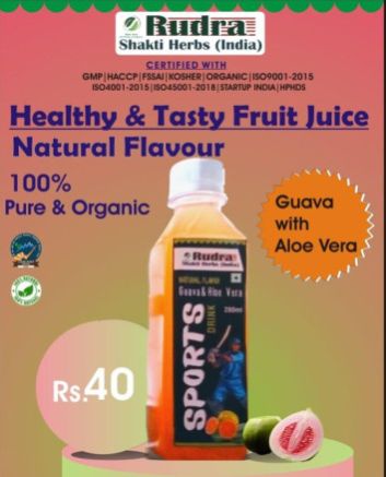 Aloe Vera Flavored Juice