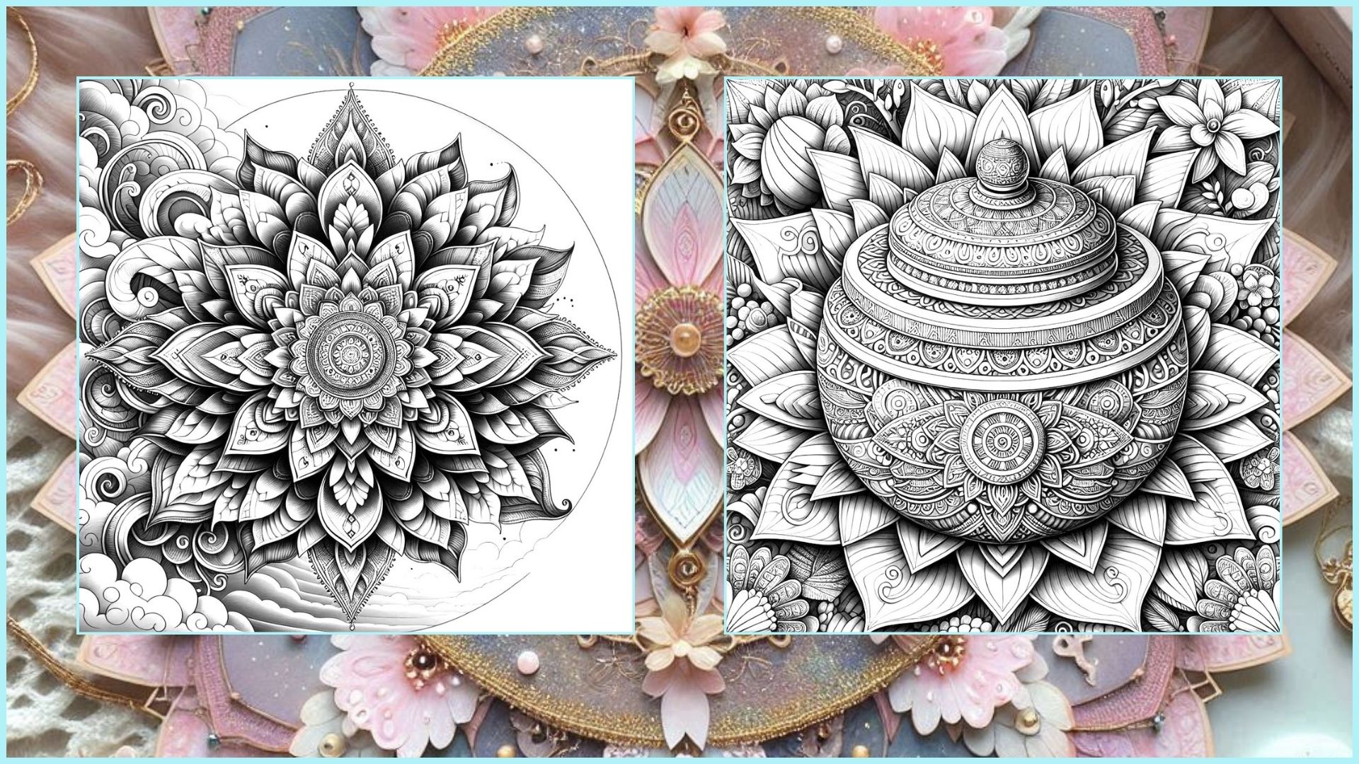 Serenity in Circles Volume II Coloring Pages PDF Digital Download