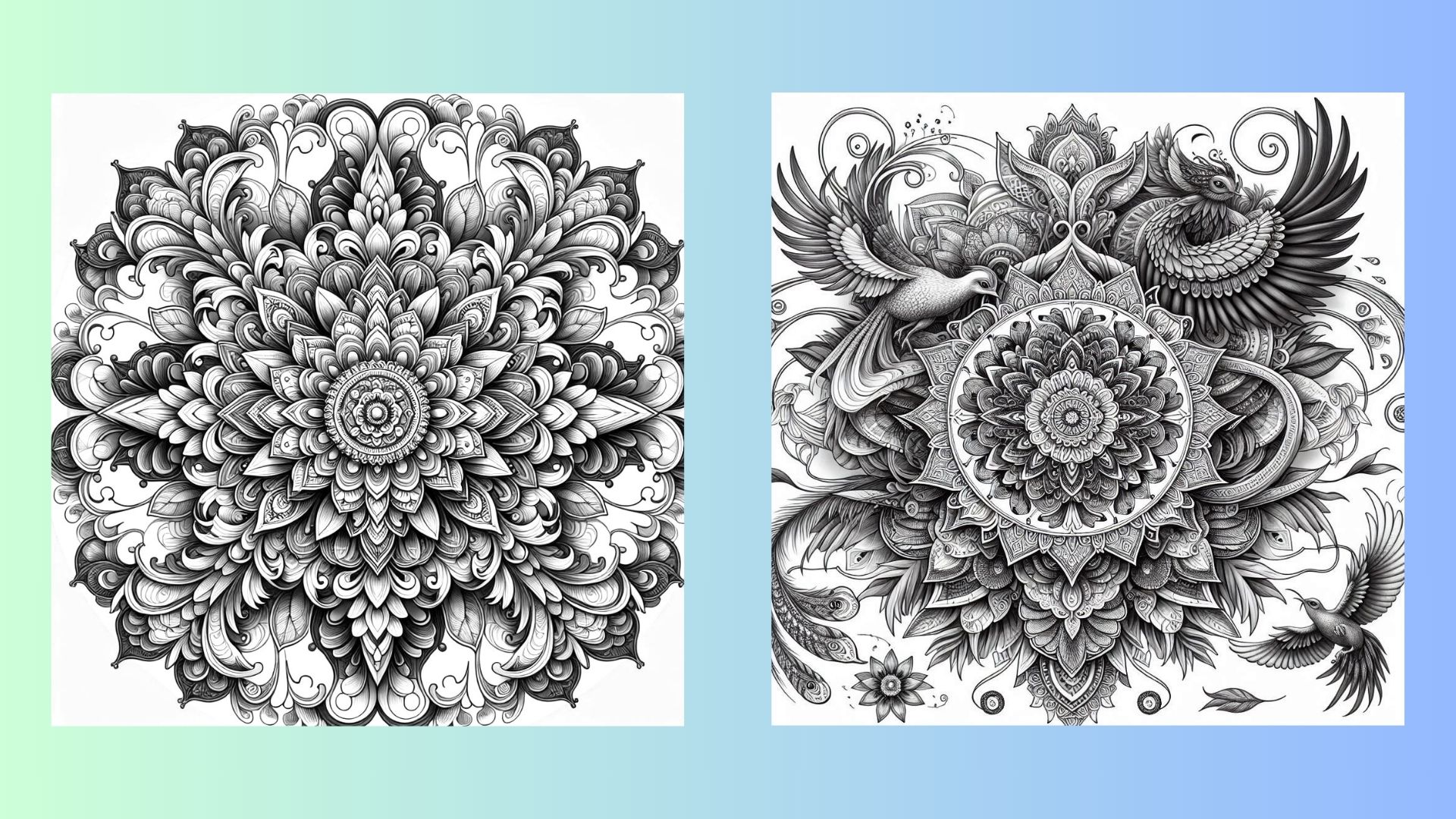 Serenity in Circles Coloring Pages PDF Digital Download