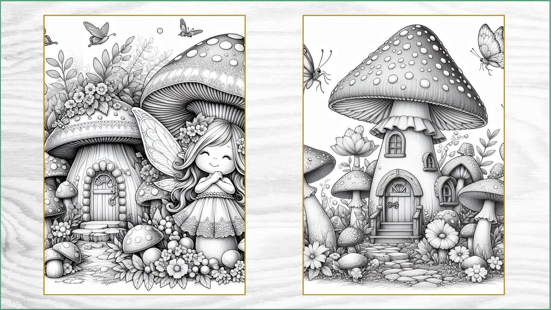 Whimsical Wonderland Coloring Paperback Book