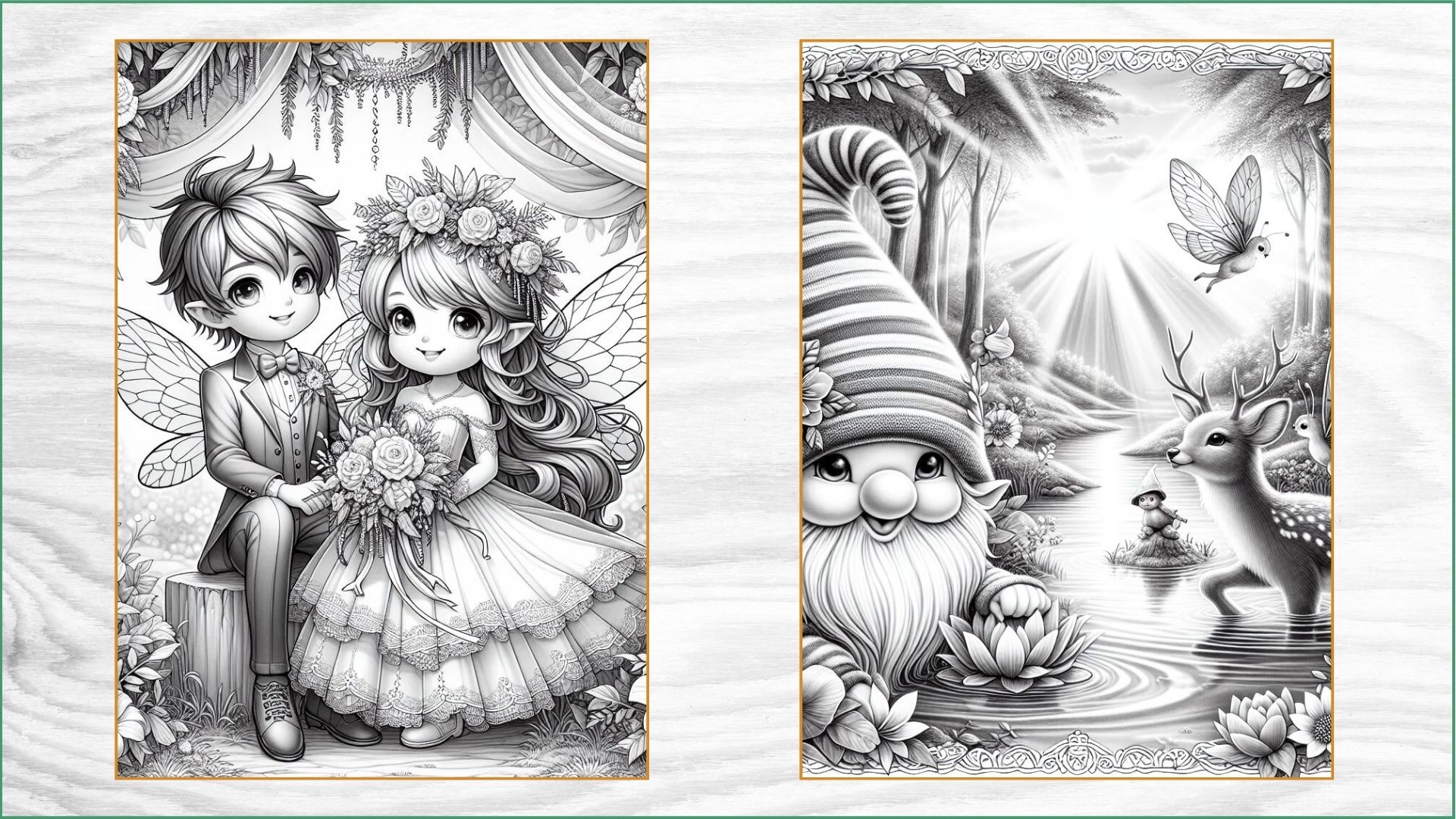 Whimsical Wonderland Coloring Paperback Book