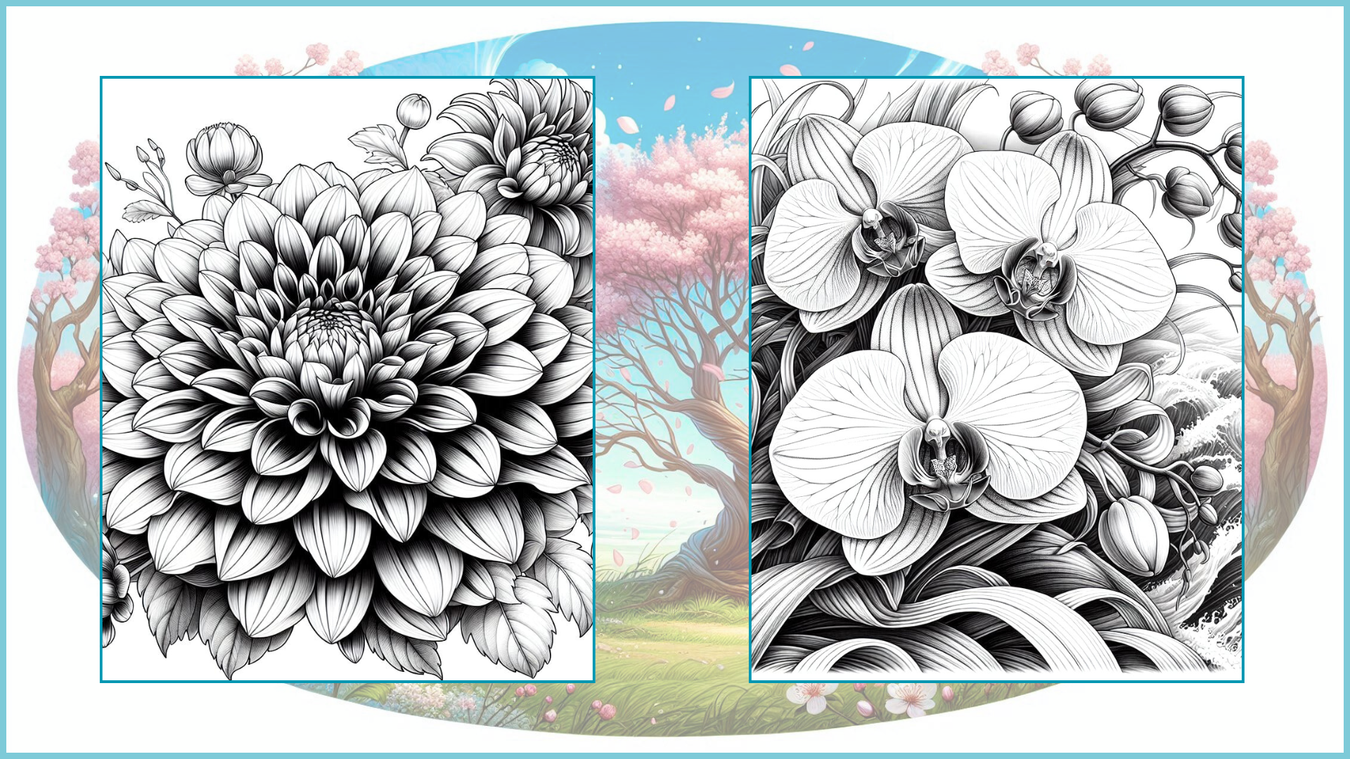 Floral Art Volume II Adult Coloring Book Paperback 