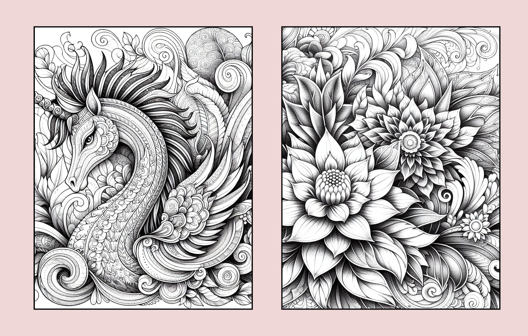 Pattern Pallette Volume II: 100 Unique Pattern Designs Coloring Book Paperback