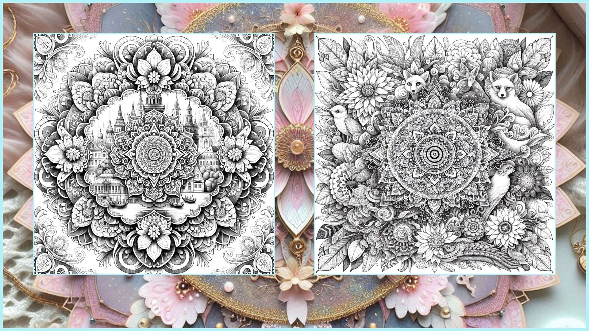 Serenity in Circles Volume II - 100 Unique Mandalas: Adult Coloring Book Paperback