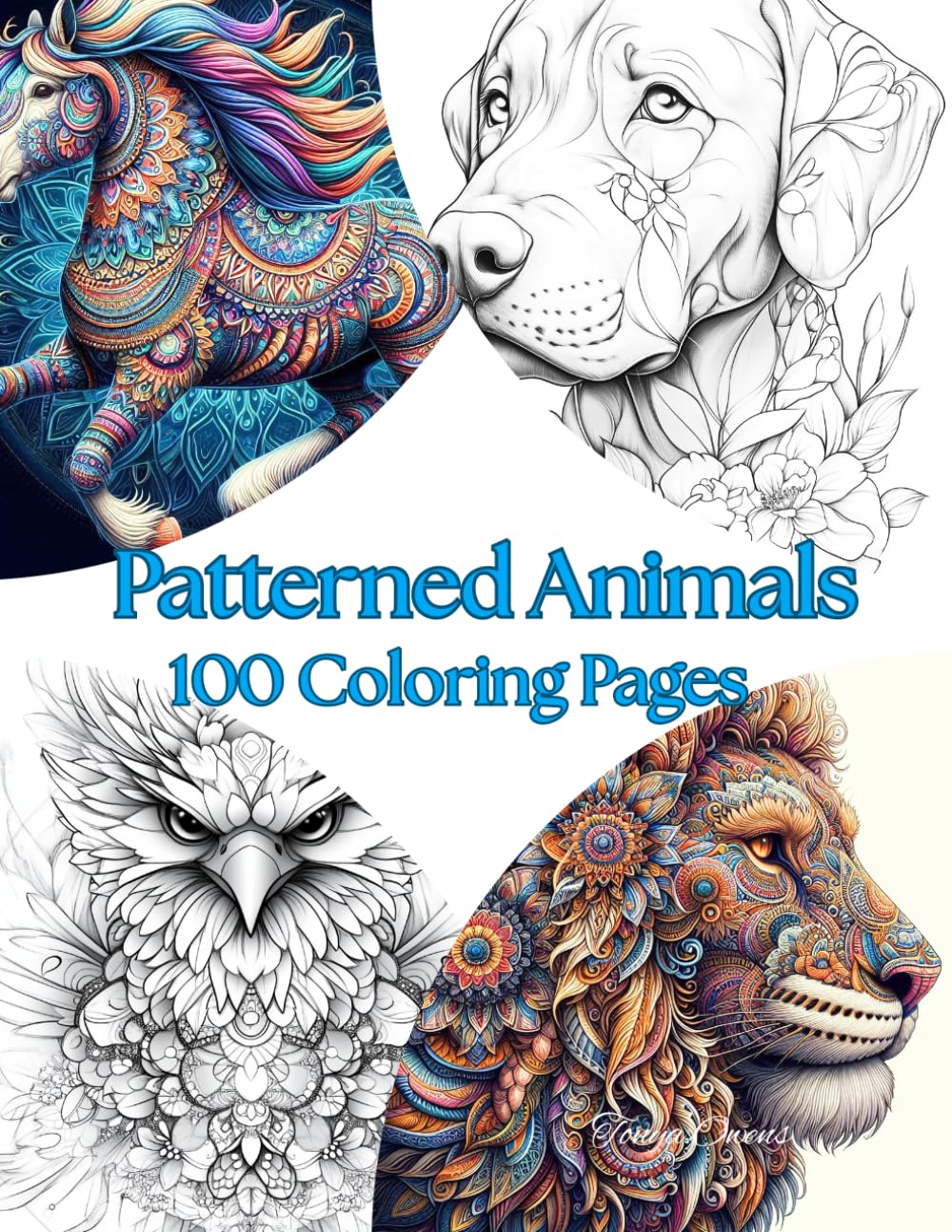 Patterned Paws – 100 Intricate Animal Designs Paperback 