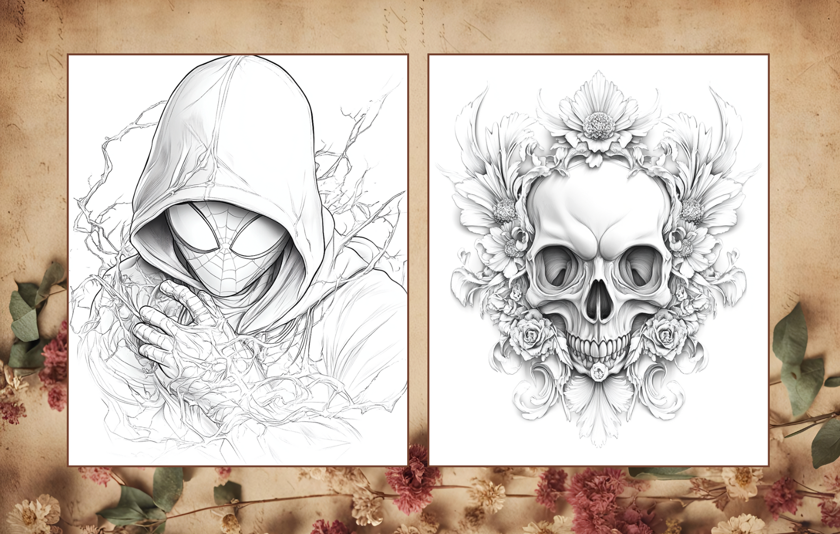 Tattoo Therapy Volume II - 50 Tattoo Inspired Designs to Color Paperback