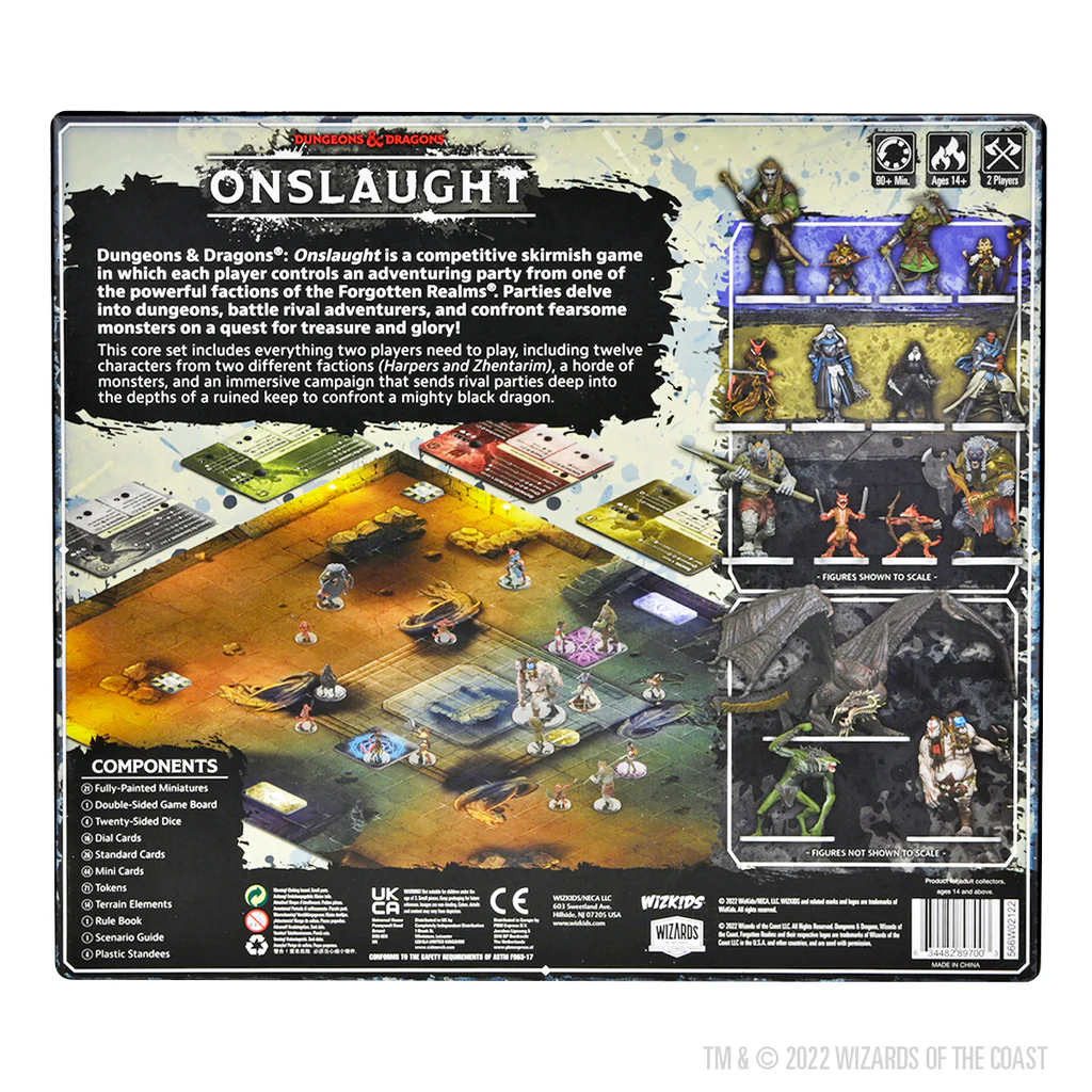Dungeons & Dragons: Onslaught - Caja básica