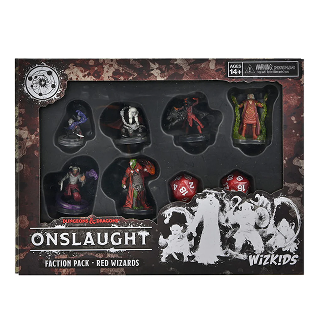 Dungeons & Dragons Onslaught: paquete de facción de magos rojos