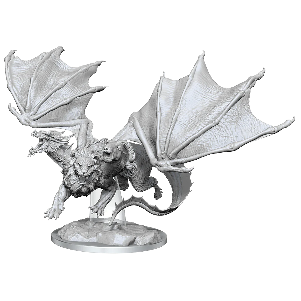 (DING & DENT) Dungeons & Dragons Nolzur's Marvelous Miniatures: Kit de pintura nocturna n.º 7 - Quimera