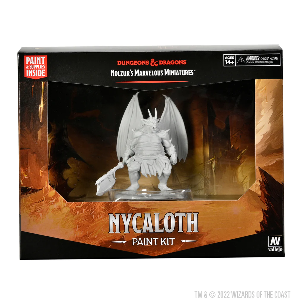 (DING & DENT) Kit de pintura de miniaturas maravillosas de Nolzur para Dungeons & Dragons - Nycaloth