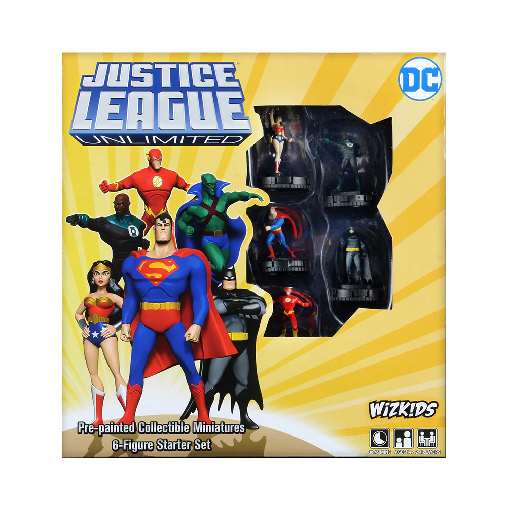 DC HeroClix: Set de inicio de la Liga de la Justicia Ilimitada