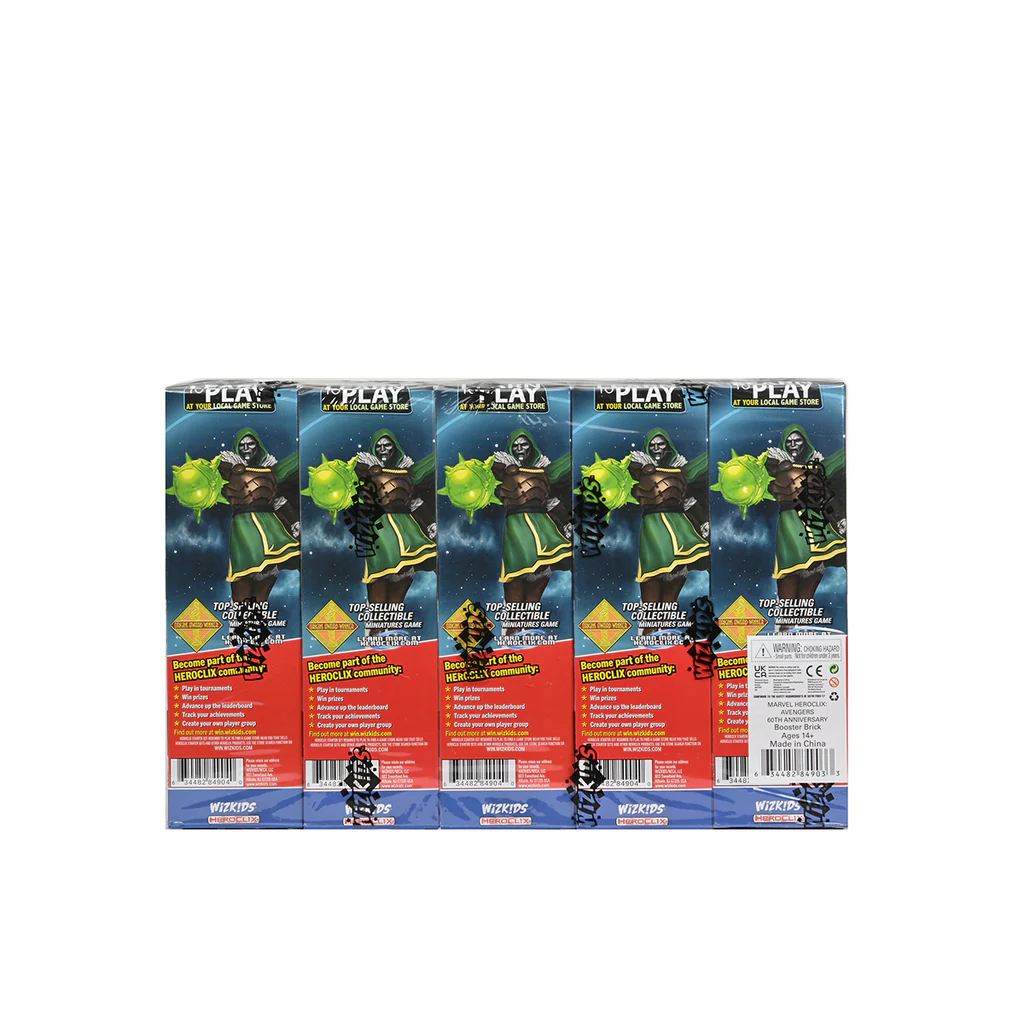 Marvel Heroclix BOOSTERS: Edición del 60 Aniversario de los Vengadores