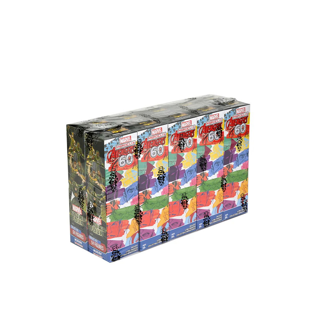Marvel Heroclix BOOSTERS: Edición del 60 Aniversario de los Vengadores