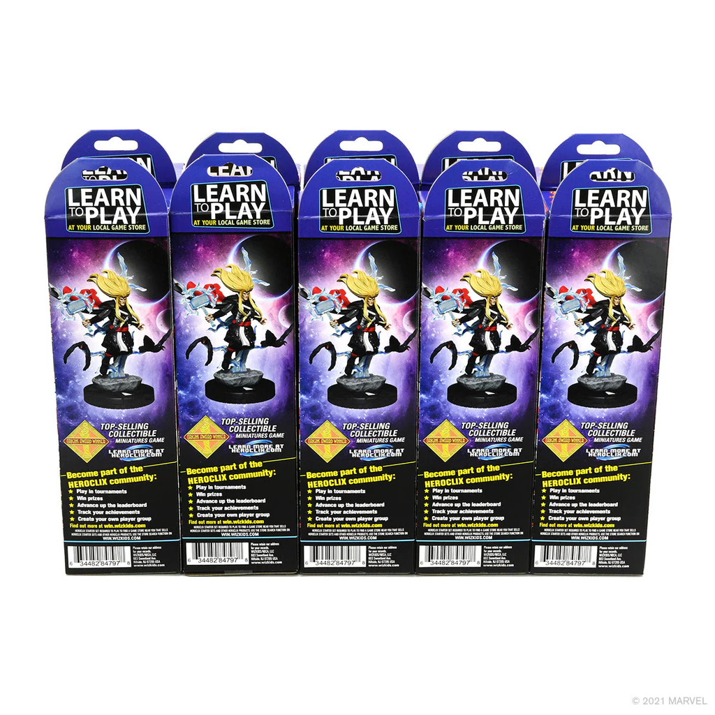 Marvel Heroclix BOOSTERS: Vengadores Cuatro Fantásticos Empyre Caja de Refuerzo