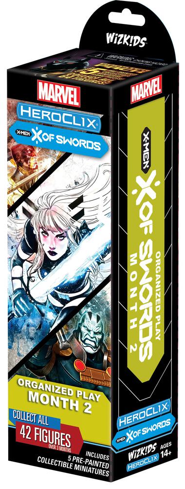 Marvel Heroclix: X-Men X of Swords Storyline OP BOOSTERS