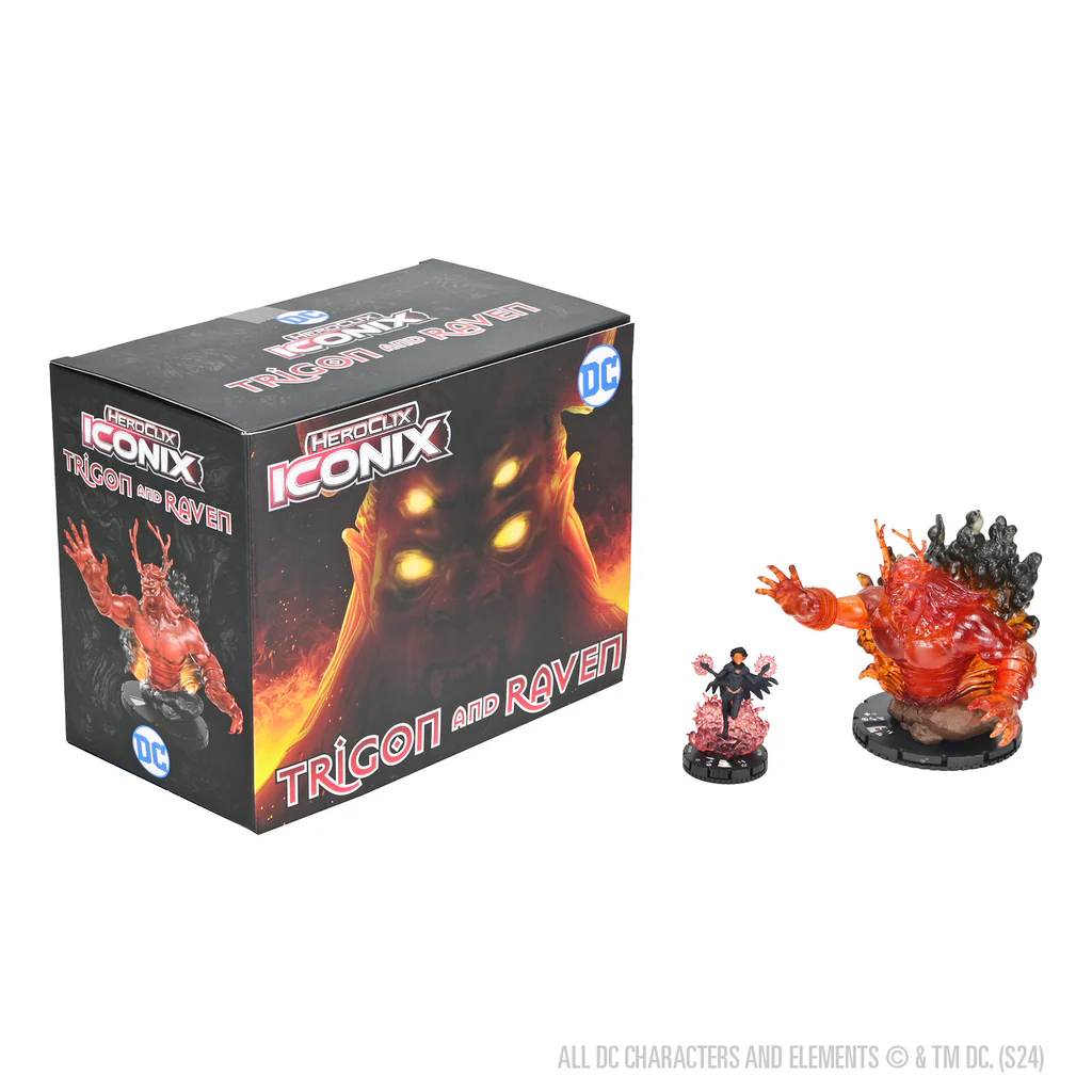 DC Heroclix Iconix: Trigon and Raven