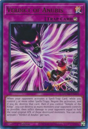 Verdict of Anubis - MZTM-EN009 - Ultra Rare ESPAÑOL