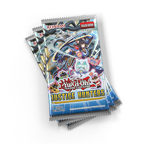 Yu-Gi-Oh! TCG "Justice Hunters" Booster x3